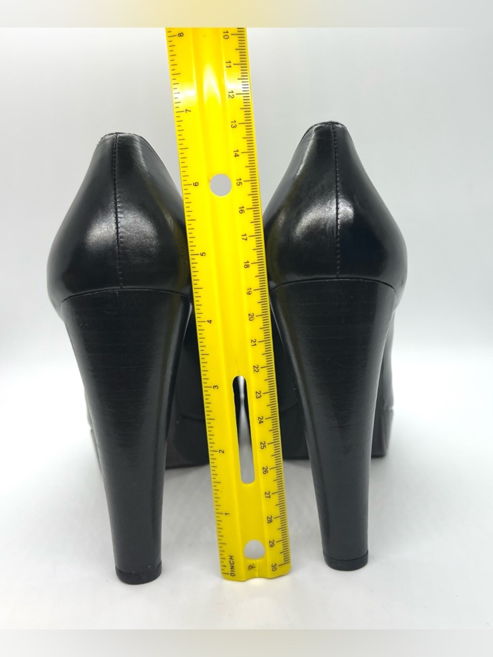 Stuart Weitzman Peep Toe Platform Heels - Picture 12 of 15